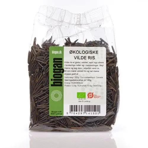 Biogan vill ris Ø - 200 gram
