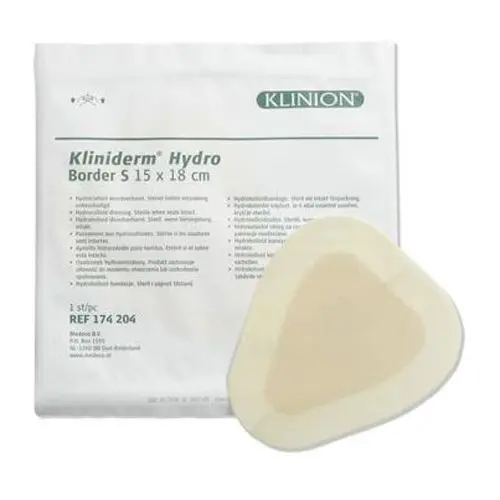 Kliniderm Hydrocolloidbandasje (Sakral, kant) 15x18cm - 5 stk