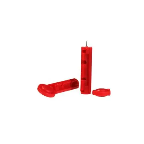 Vitrex SteriLance Soft Lansetter, Rød, Steril, 28G - 200 stk