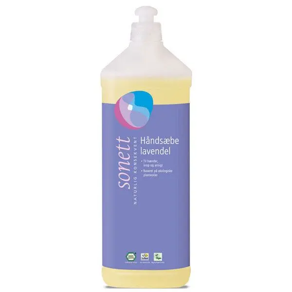 Sonett Håndsåpe, Lavendel - 1 liter