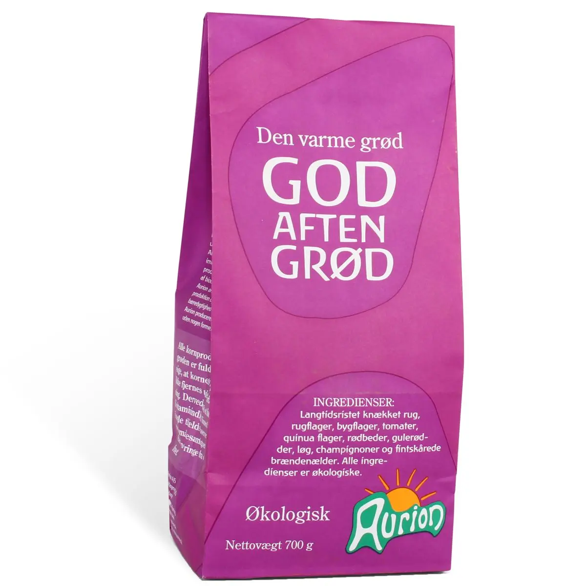 Aurion Den Varme Grøt - God kveld Grøt Ø - 700 g