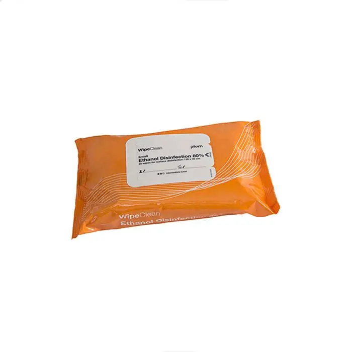 WipeClean ethanol desinfeksjon, small - 25 stk