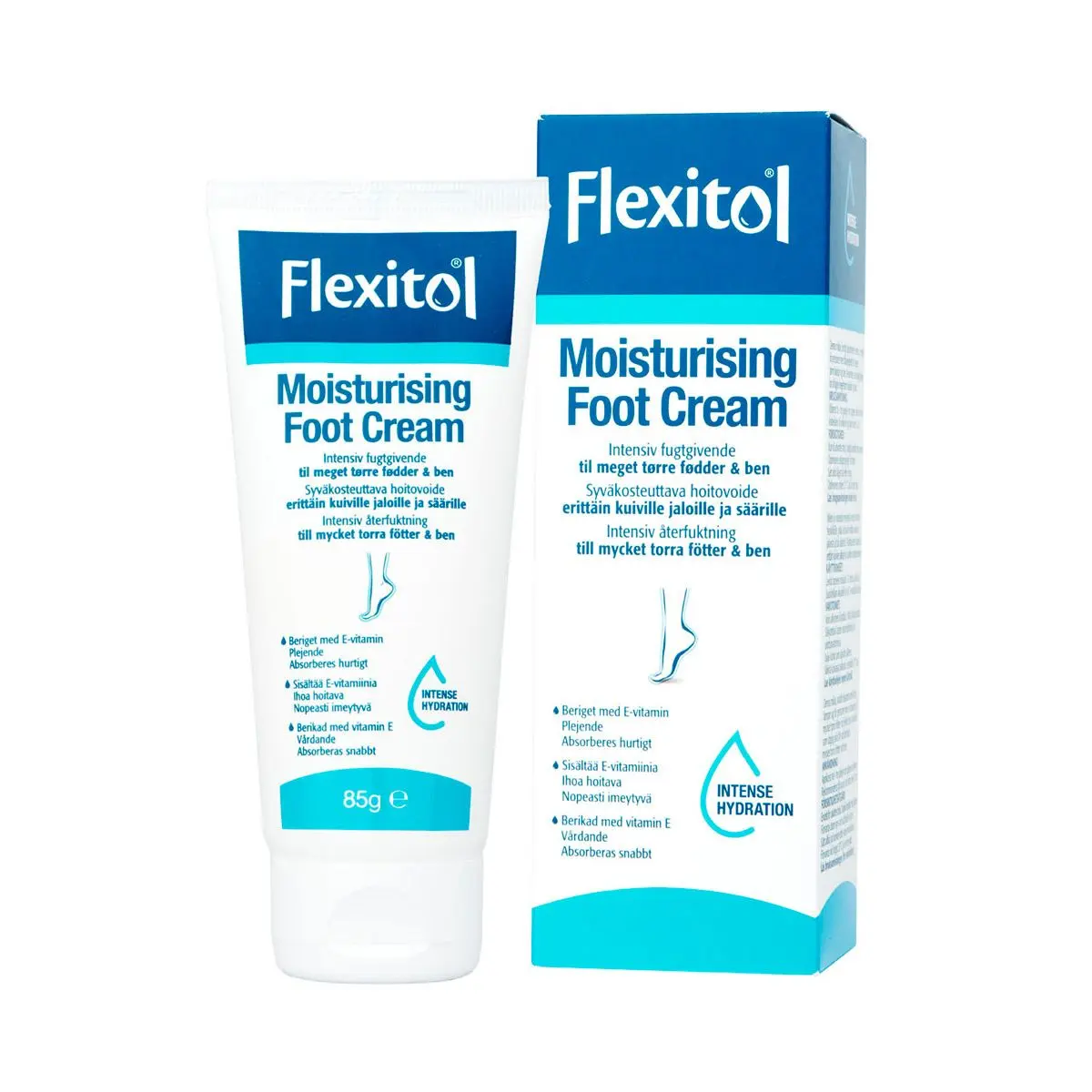 Flexitol Fuktighetsgivende Fotkrem - 85 g