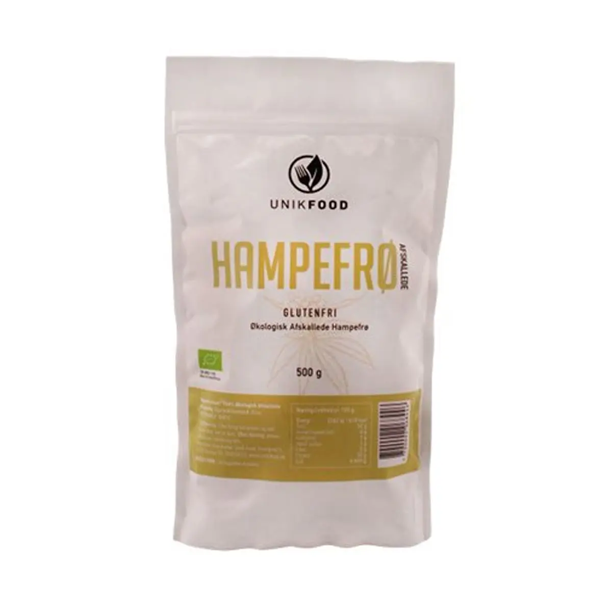 Unik Food Hampefrø avskallede Ø - 500 g
