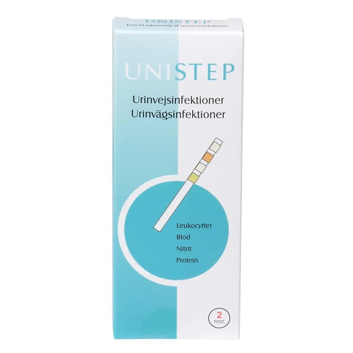Unistep urinveisinfeksjonstest - 2 stk.