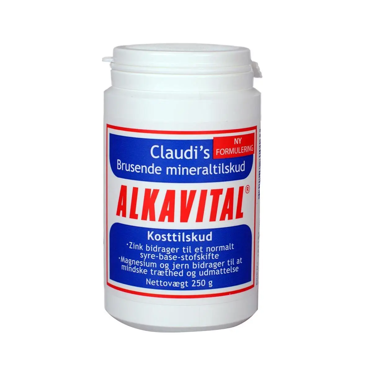 Claudi's Brusende Mineraltilskudd Alkavital - 250 gram