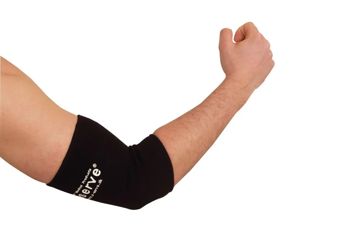 Elastisk albuestøtte fra Aserve – 1 stk