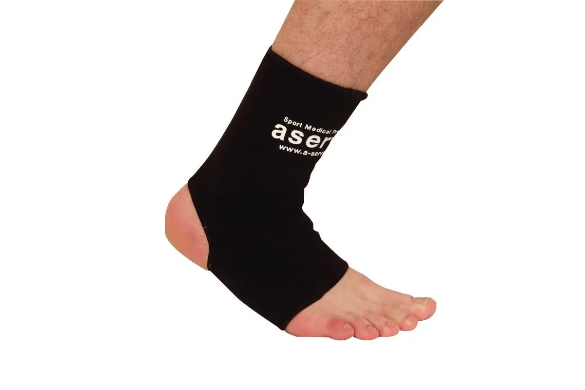 Elastisk ankelstøtte fra Aserve – 1 stk