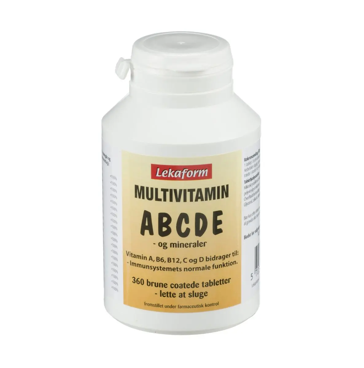 Lekaform Multivitaminer – 360 stk