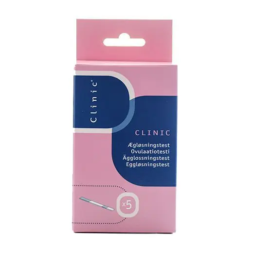 Clinic eggløsningstest - 5 stk.