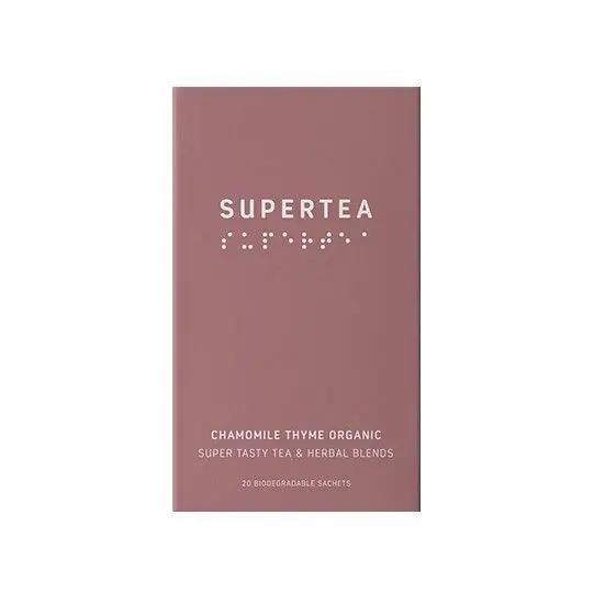 Teministeriet Supertea Chamomile Thyme Organic - 20 teposer