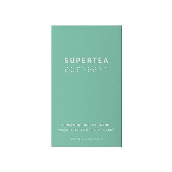 Teministeriet Supertea Cinnamon Ginger Organic - 20 teposer