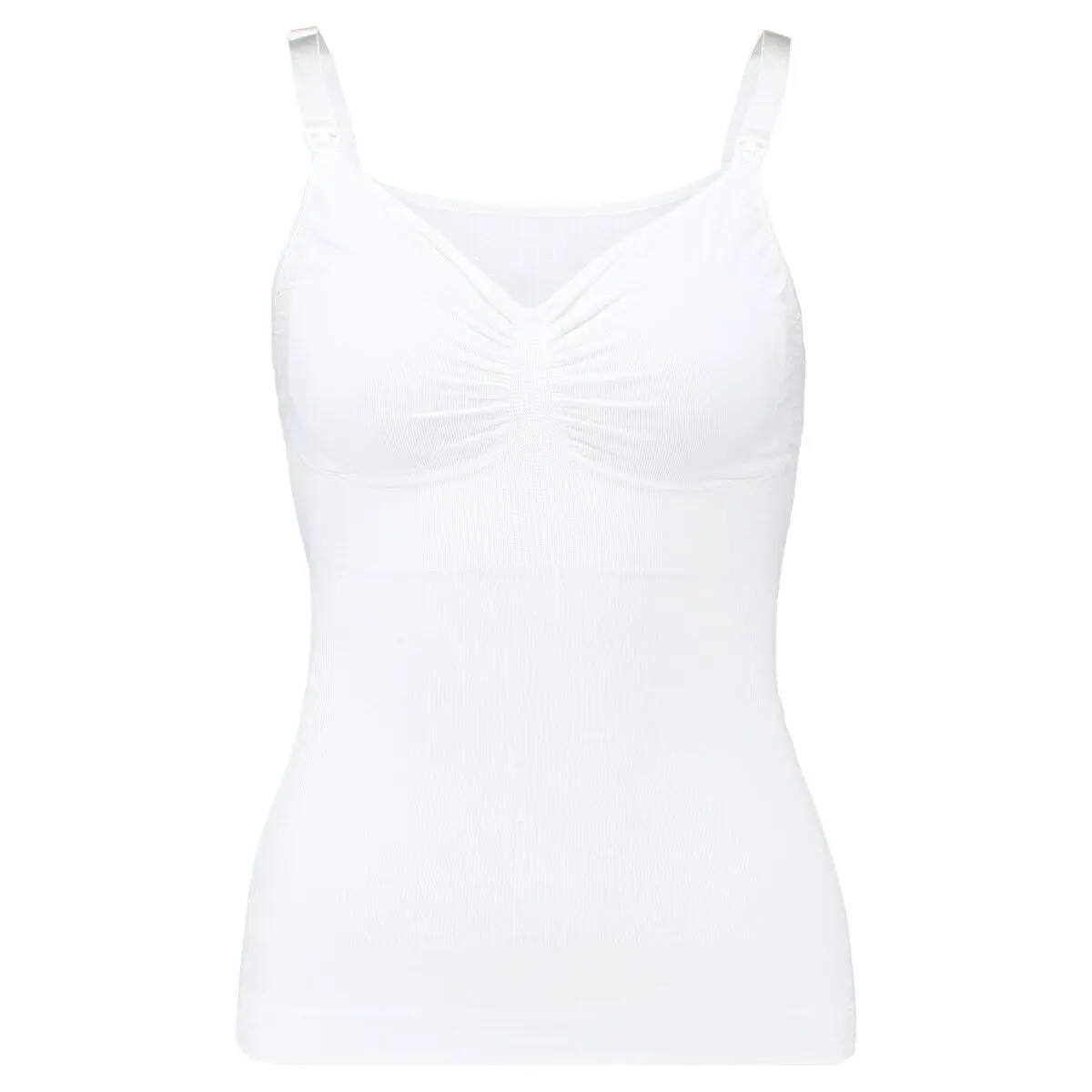 Carriwell Sømløs Ammetopp m. Shapewear Hvit - Flere størrelser