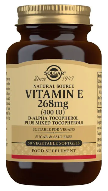 Solgar E-vitamin 268 mg - 50 kap