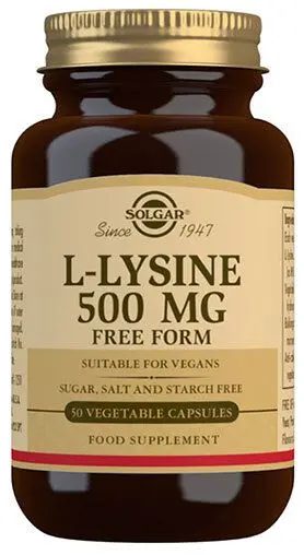 Solgar L-Lysine 500 mg - 50 kap