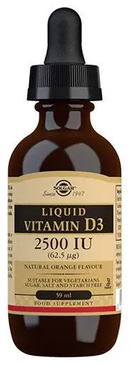 Solgar D-vitamin flydende  - 59 ml