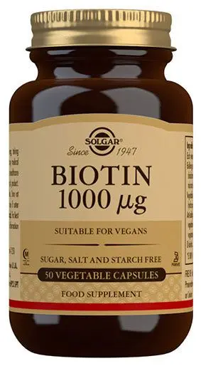 Solgar Biotin 1000 µg - 50 kap