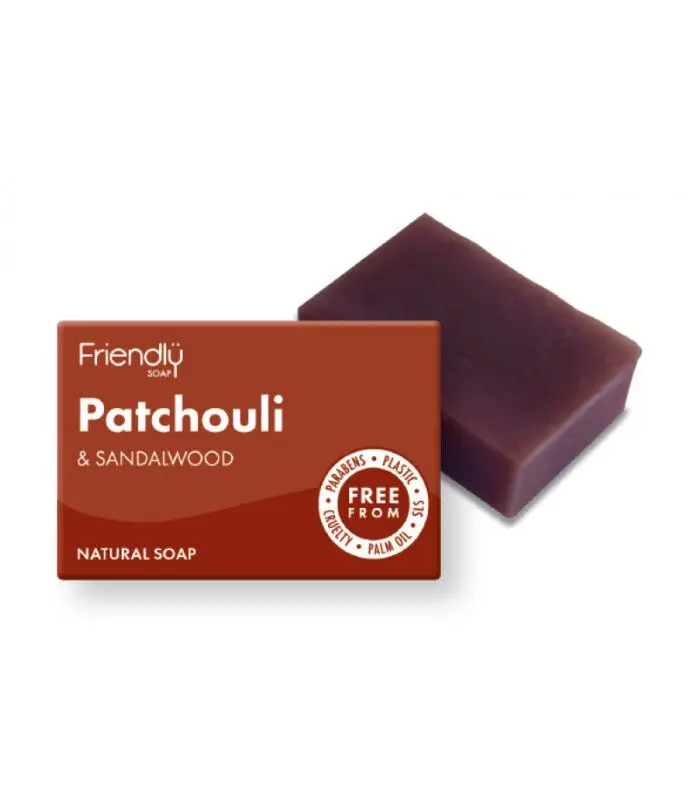 Friendly Håndsåpe patchouli/sandeltre - 95 g