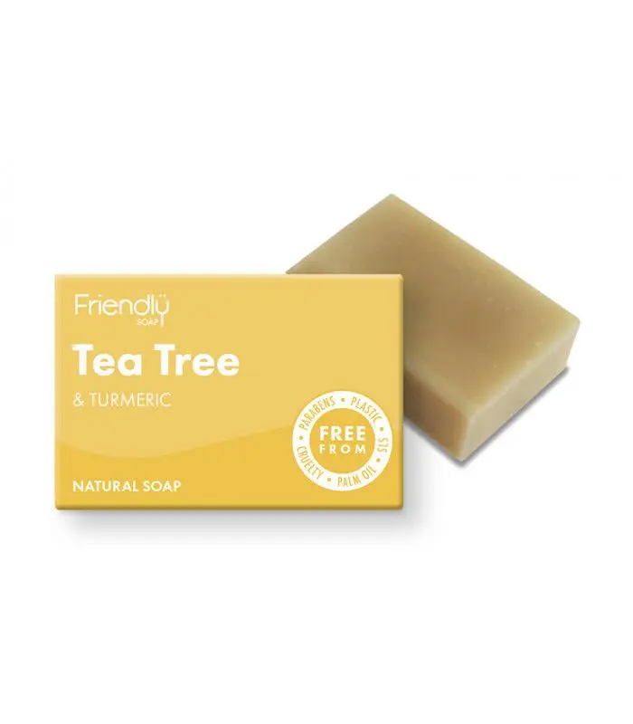 Friendly Håndsåpe Tea Tree/Turmeric - 95 g