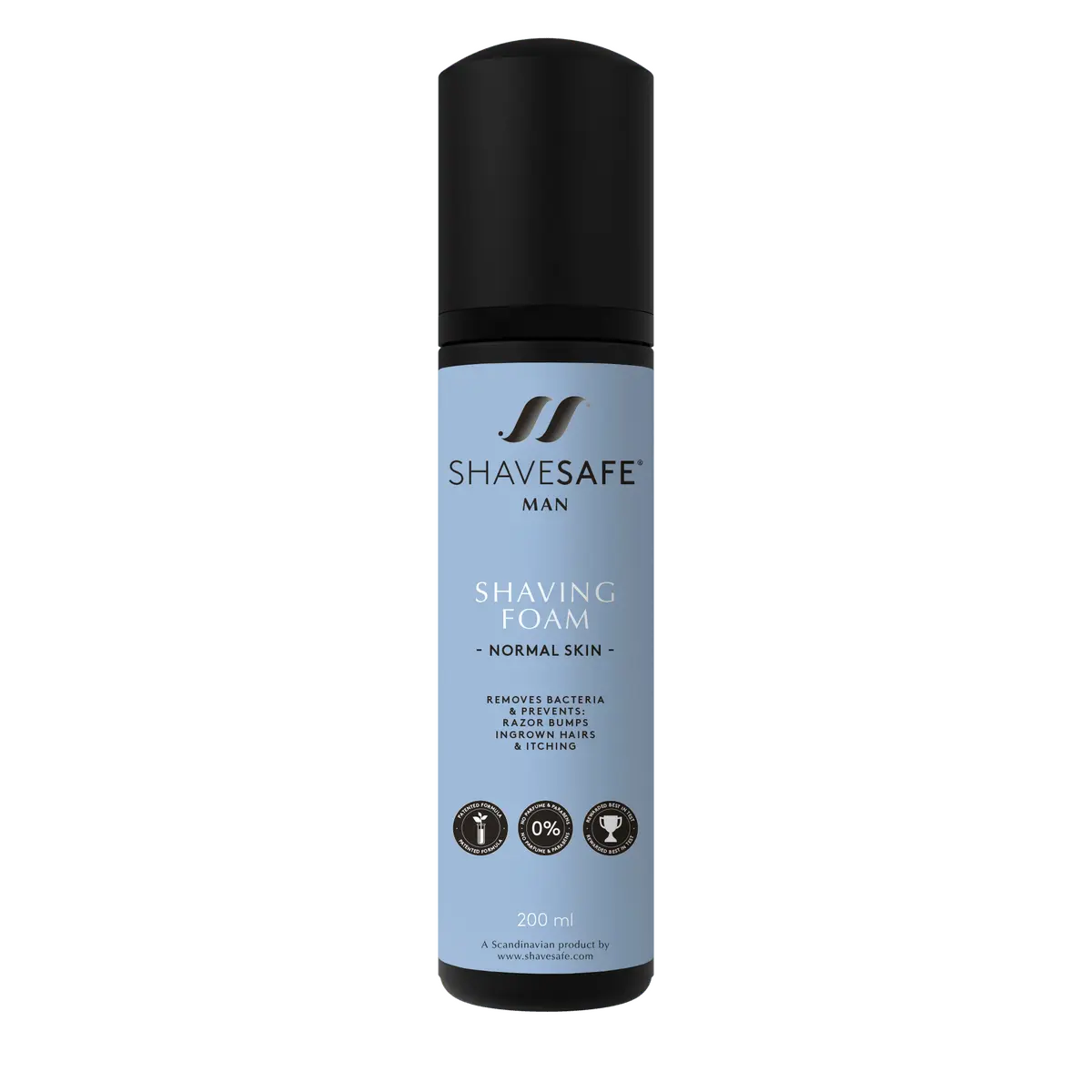 ShaveSafe Man Shaving Foam Normal Skin - 200 ml.