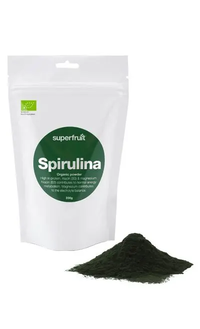 Spirulinapulver ØKO, 200 g