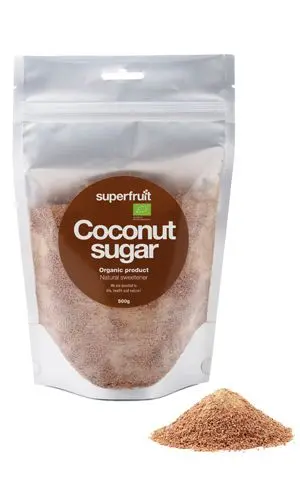 Superfruit Coconut palm sugar kokos palmesukker Ø - 500 gr