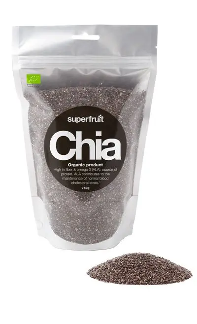 Superfruit Chia frø - 750 gram