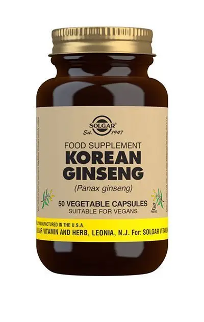 Solgar Korean Ginseng 520 mg - 50 kaps.