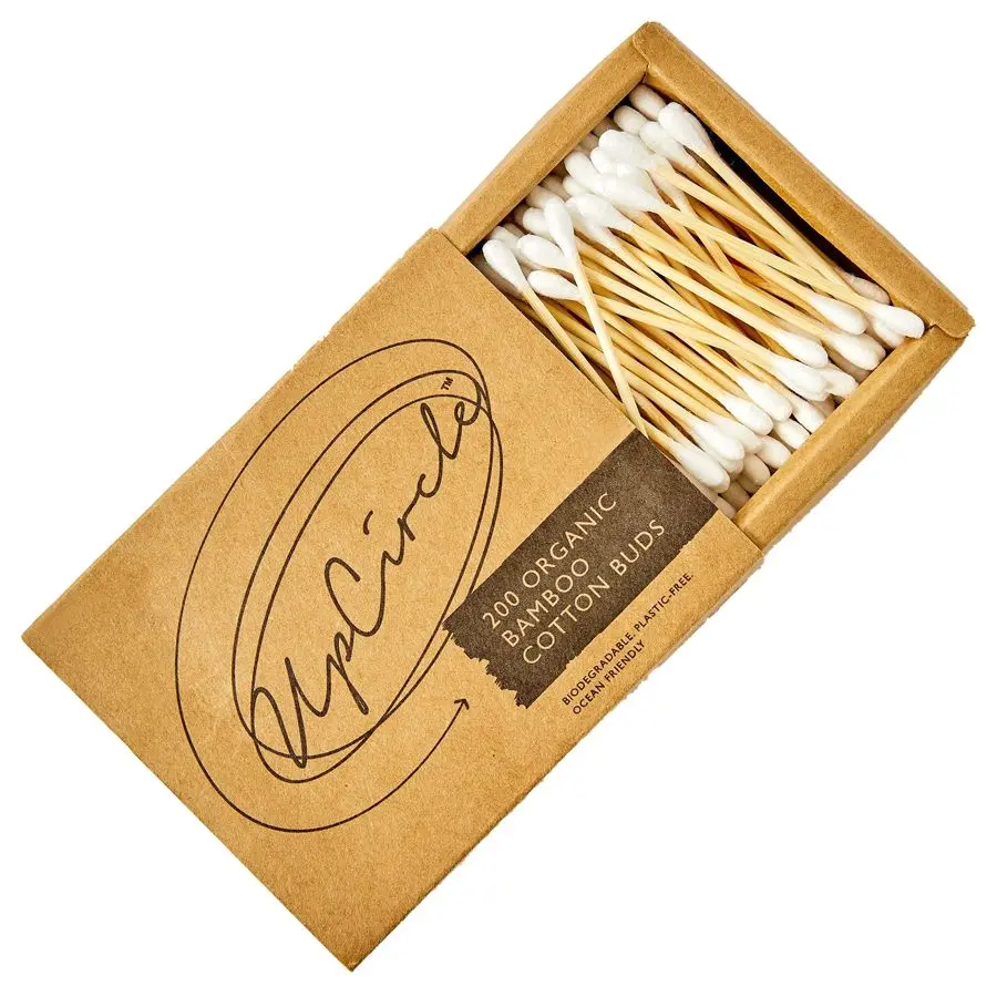 UpCircle Organic Bamboo Cotton Buds - 200 stk.