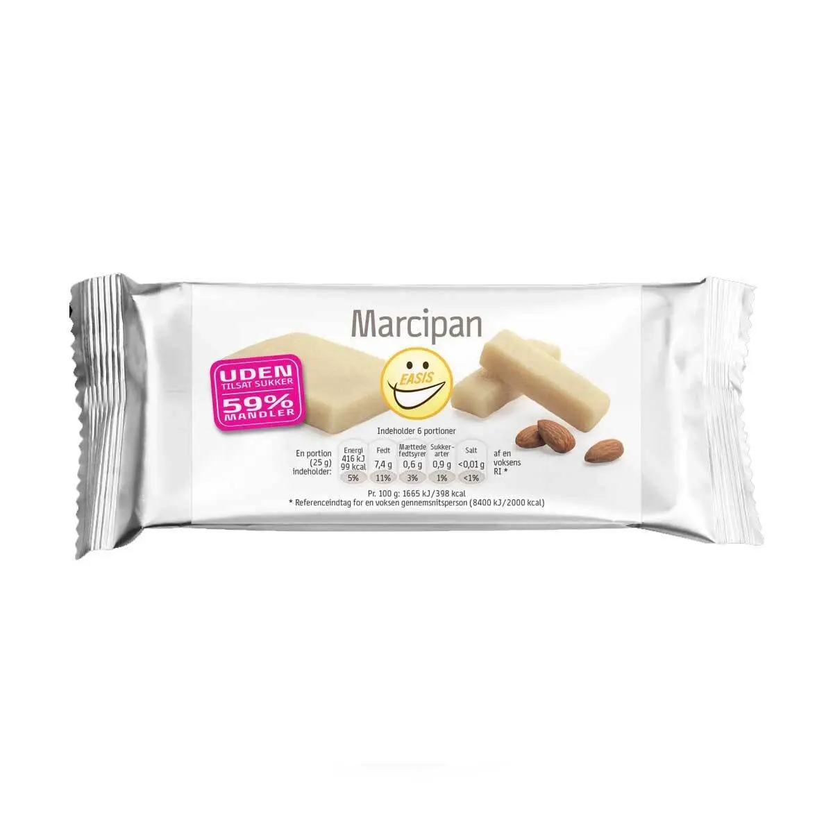 Easis Ren Rå Marsipan - 150 g
