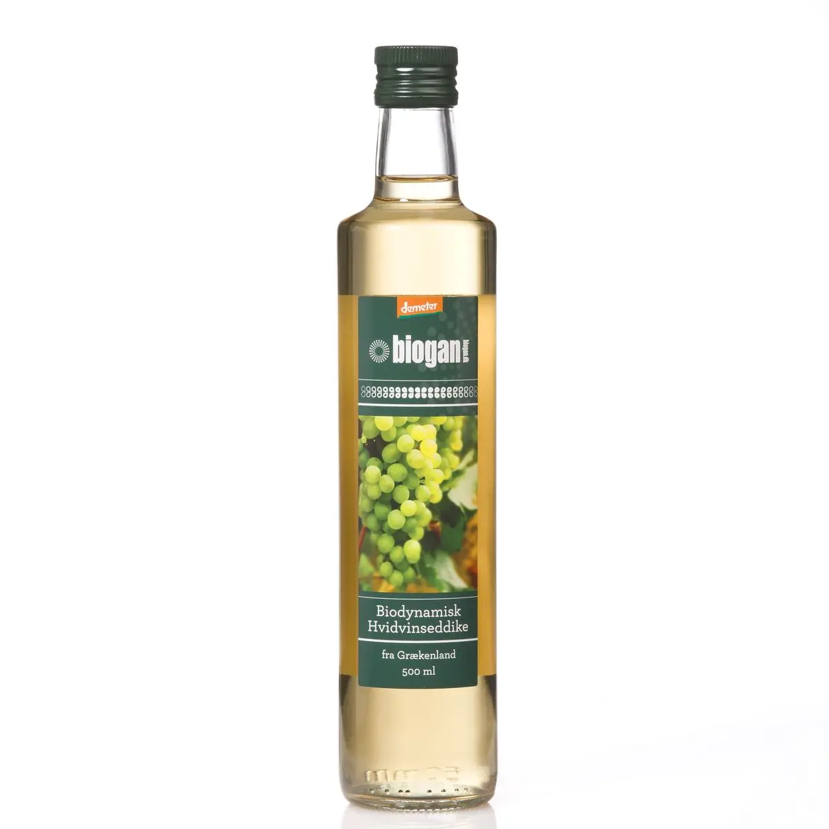 Biogan Hvitvinseddik Demeter - 500 ml