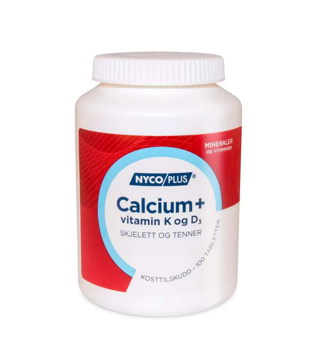 Nycoplus Calcium m/ K & D3 - 100 tabl.