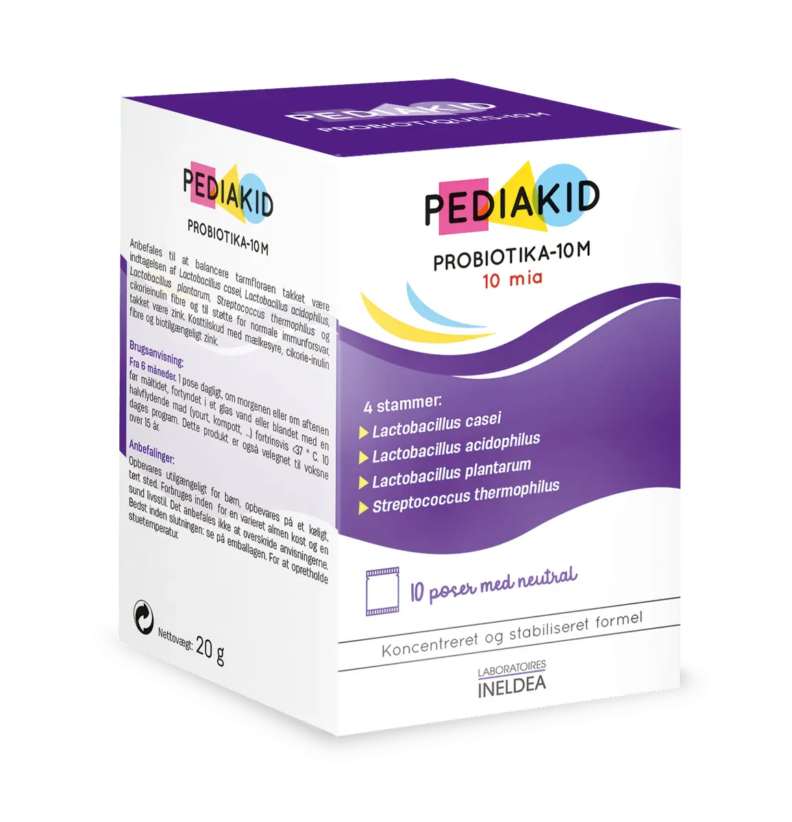 Pediakid Probiotika-10M - 10 poser