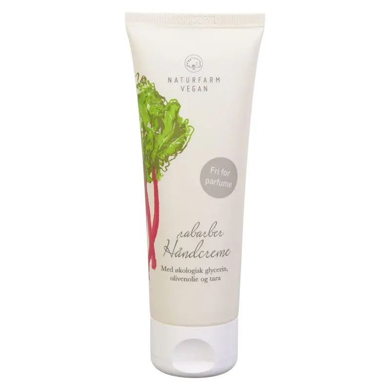 Naturfarm Rabarber Håndkrem - 75 ml.