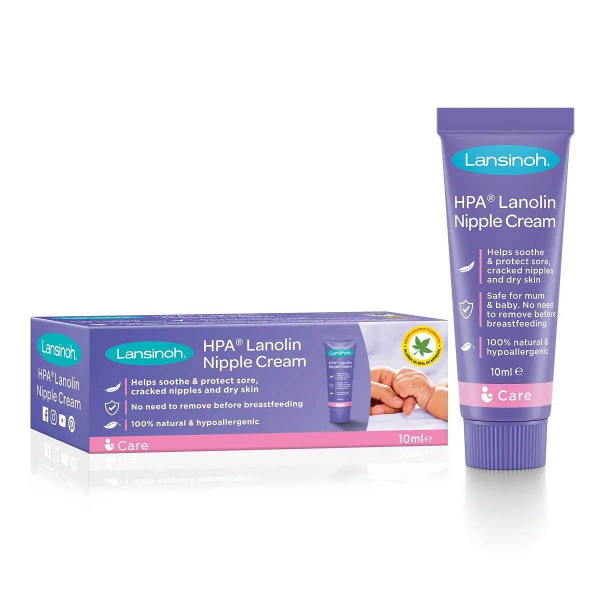 Lansinoh brystbeskyttende krem - 10 ml