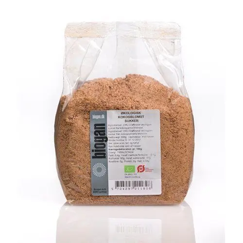 Biogan Kokospalme blomster sukker Ø - 500 g