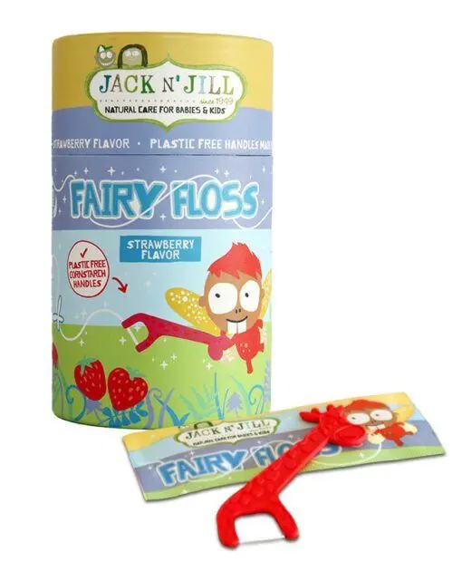 Jack N' Jill Fairy Floss tanntråd - 30 stk