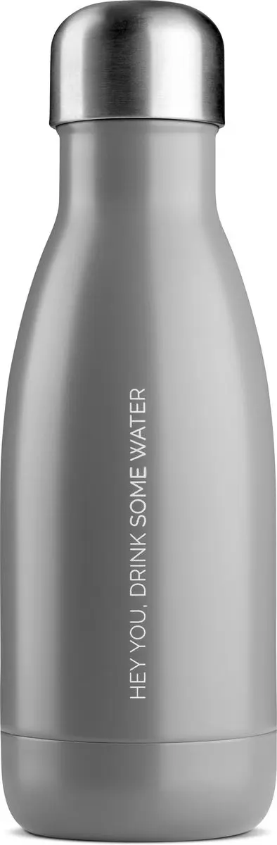 JobOut Mini Vannflaske Matte Grey - 280 ml