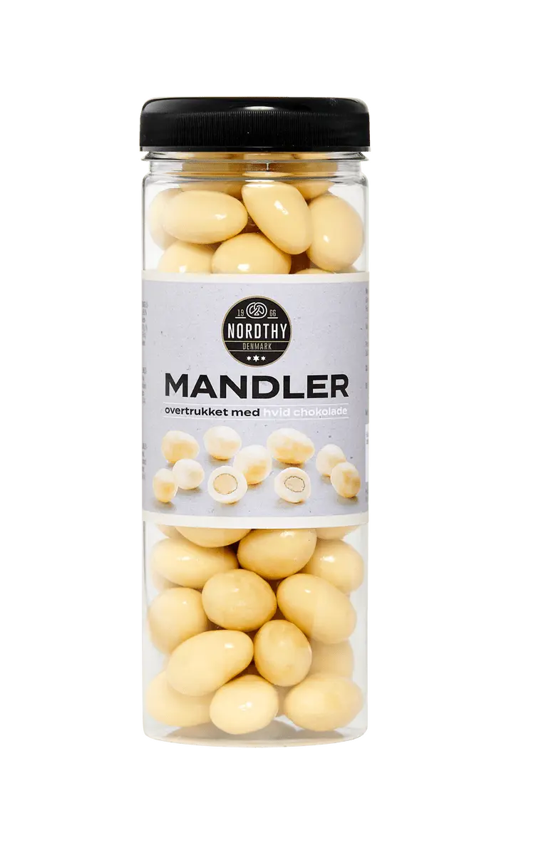 Nordthy Mandler Hvit Sjokolade - 325 g