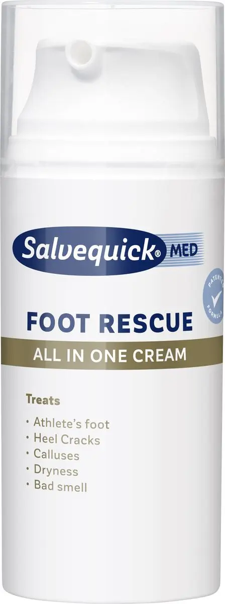 Salvequick MED Foot Rescue fotkrem - 100ml