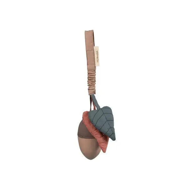 Filibabba Aktivitetsleketøy Acorn bell play - Blush