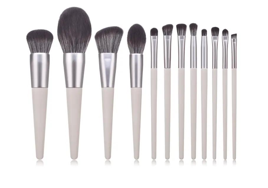Happy Makeup Pensler Silver - 10 stk.