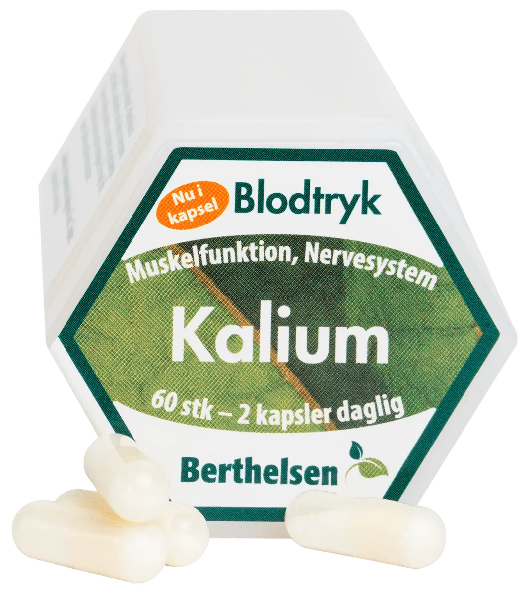 Berthelsen Kalium, 300 mg - 60 stk.