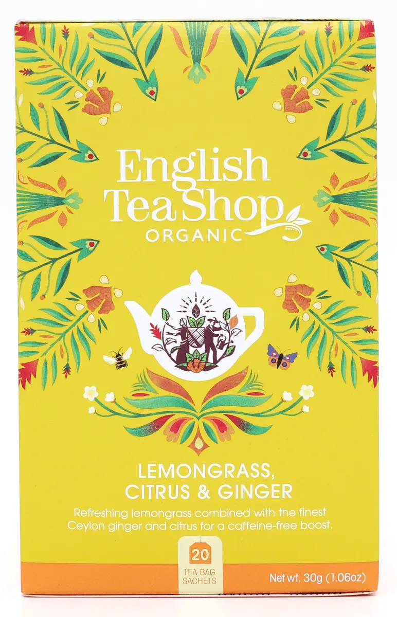 English Tea Shop Lemongrass, Citrus & Ginger