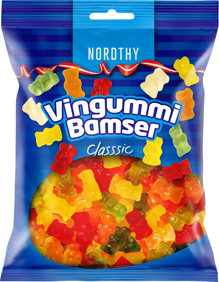 Nordthy klassiske vingummibamser – 300 g
