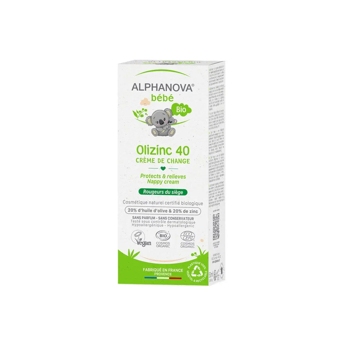 Alphanova Økologisk Zinksalve - 50 g.
