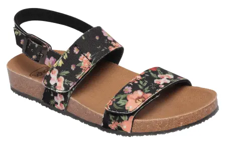 Scholl Greeny Sandal Sort/Multi - 1 stk.