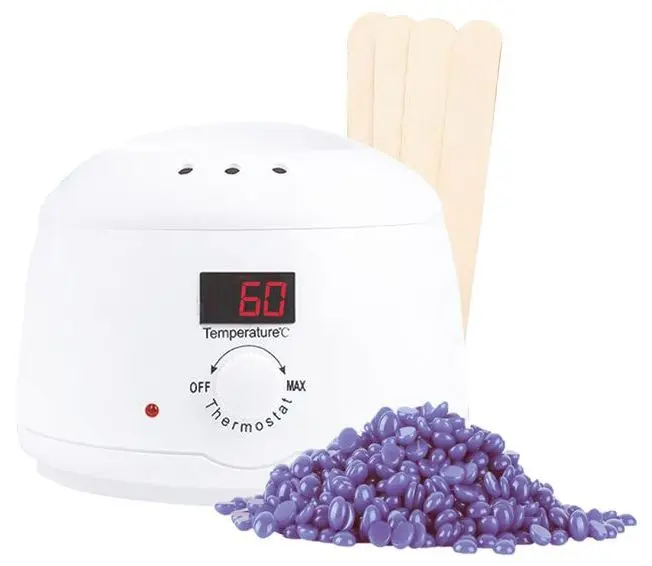 UNIQ Pro Wax Pearls Set med LED Display - 1 stk.