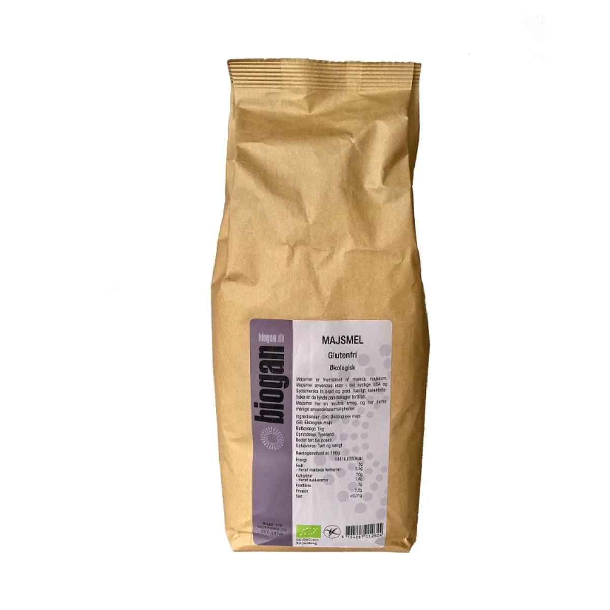 Biogan Maismel glutenfri Ø - 1 kg.