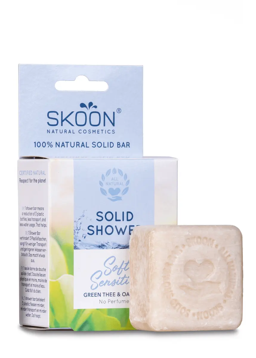 Skoon Solid Shower Soft & Sensitive - 90 g.